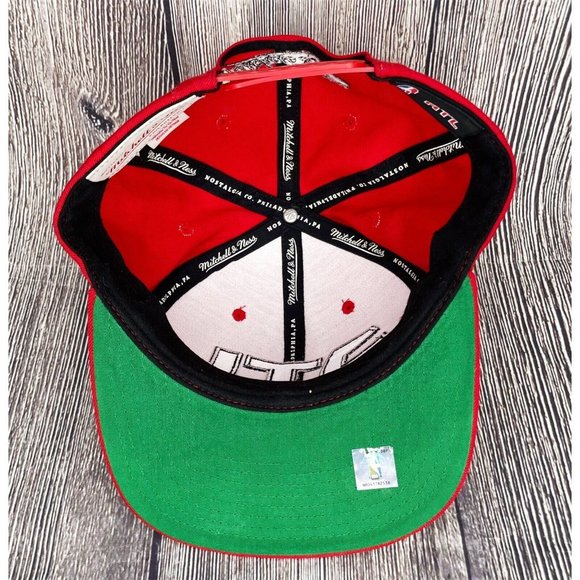 Atlanta Hawks Mitchell & Ness NBA Basketball Club Snapback Hat Cap Adjustable - Picture 5 of 6